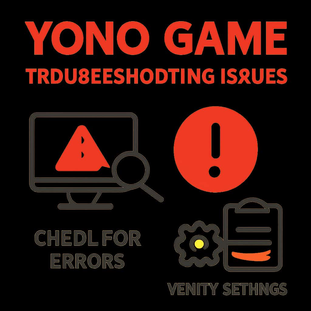 Illustrative diagram related to troubleshooting Yono Game issues.