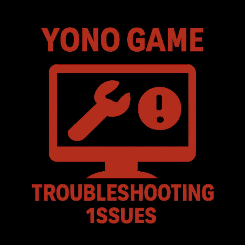 Icon representing troubleshooting resources for Yono Game issues.