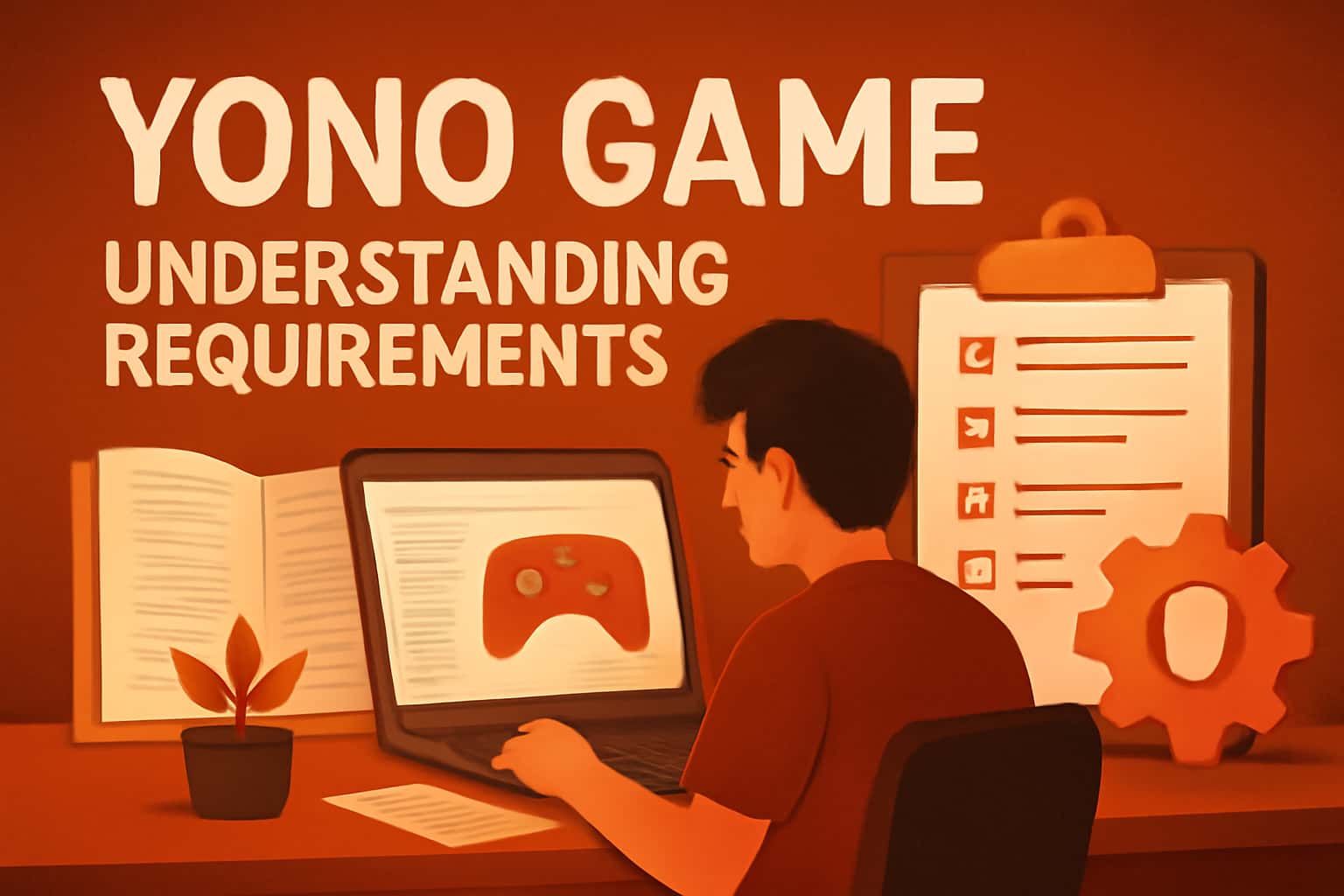 A visual representation of Yono Game requirements with informative details.