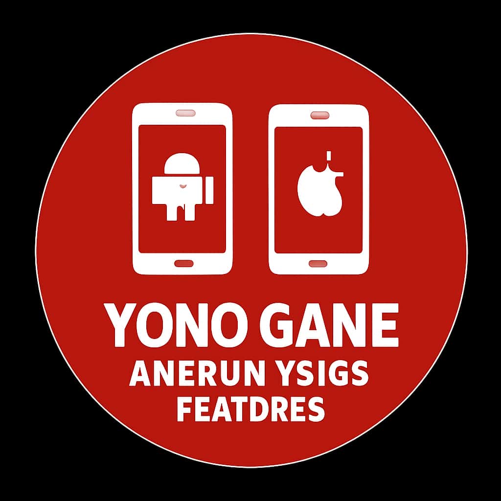 Icon representing Yono Game features for Android and iOS.