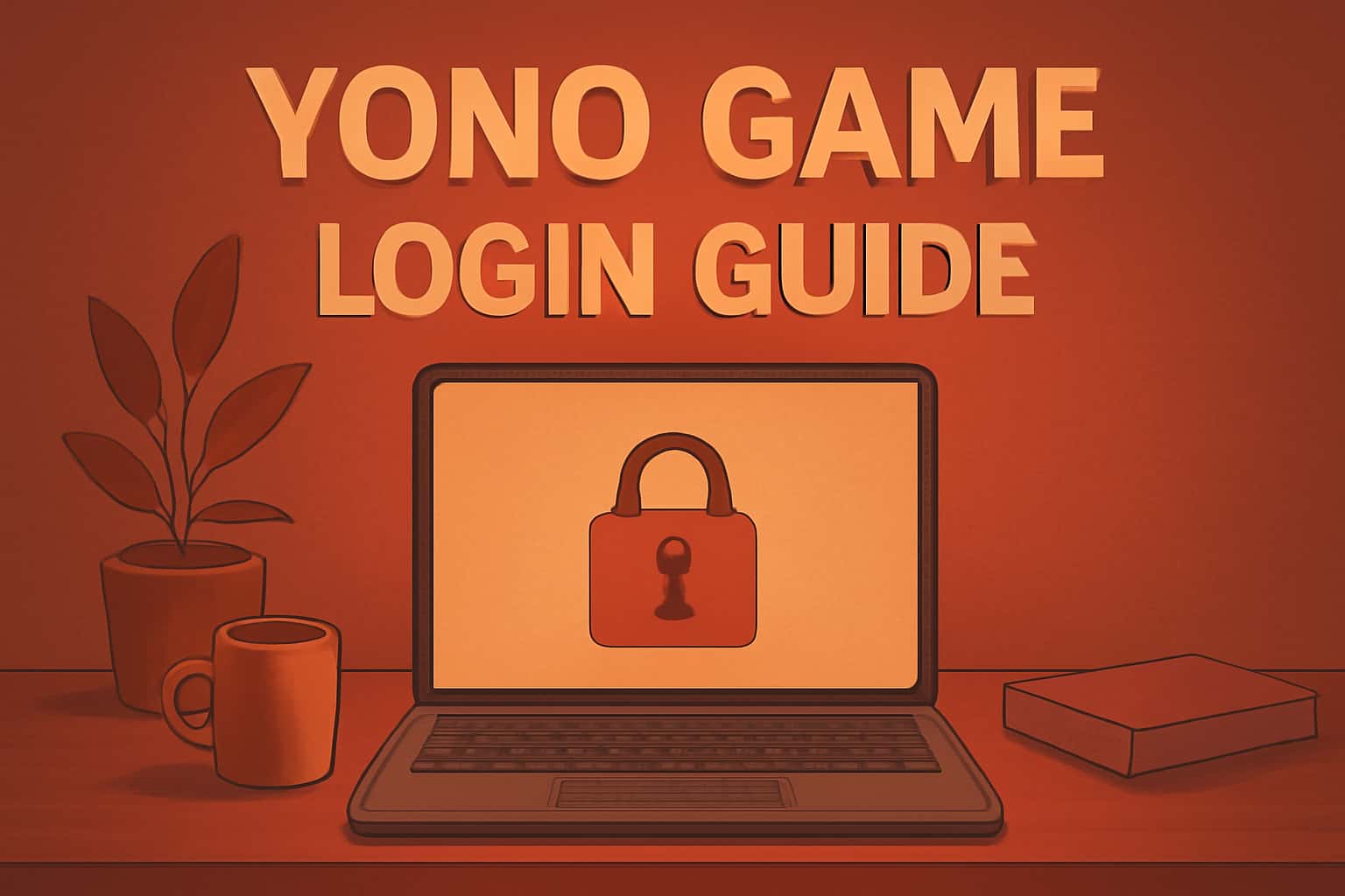 An informative scene depicting the Yono Game Login Guide.