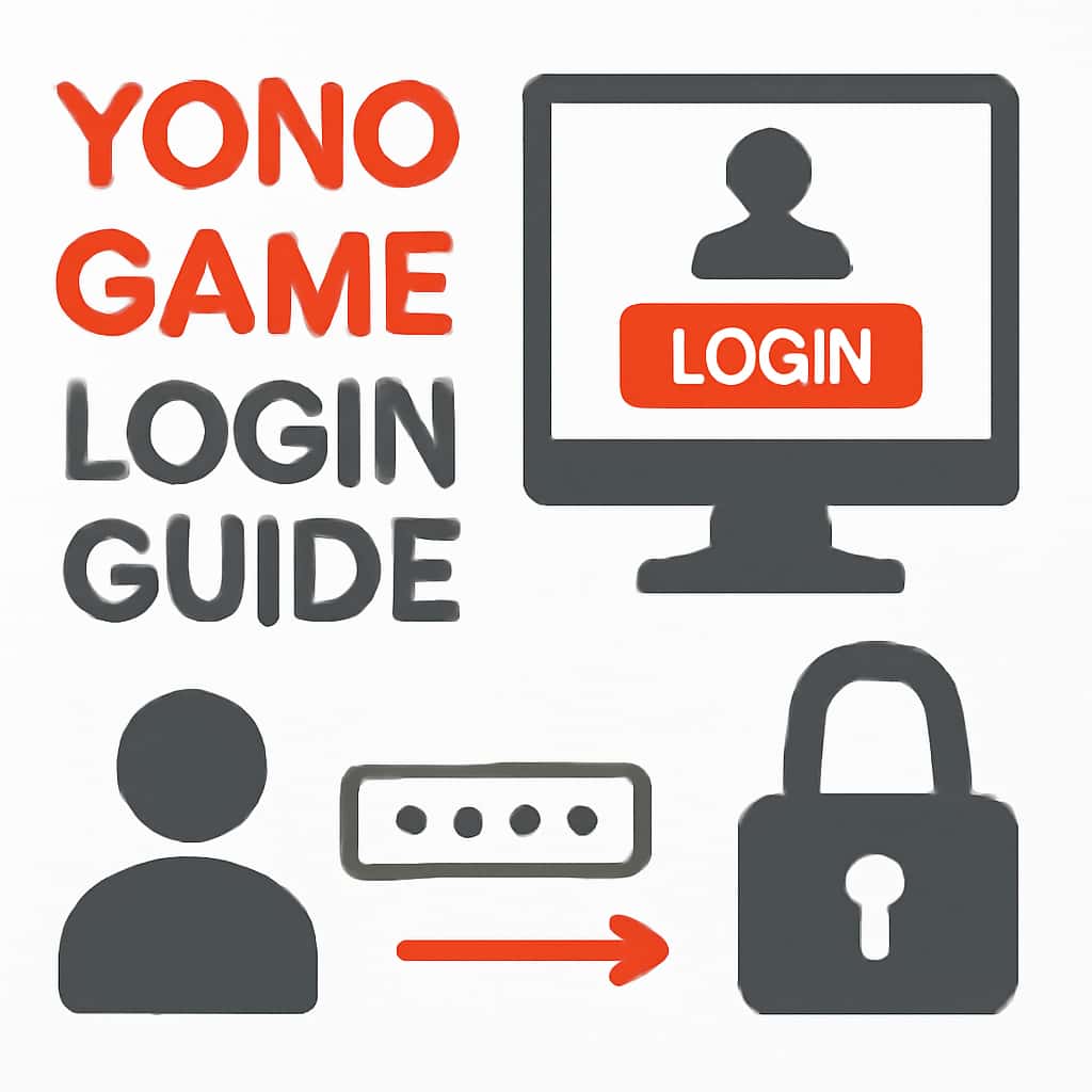 An educational diagram on Yono Game Login procedures.