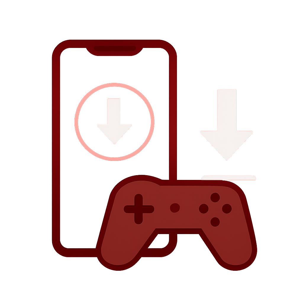 Illustration showing installation steps for Yono Game.