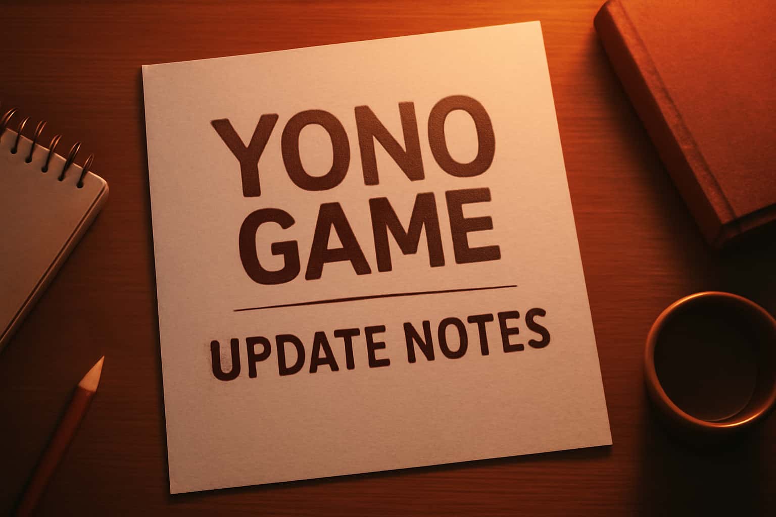 An informative visual representation of Yono Game Update Notes.