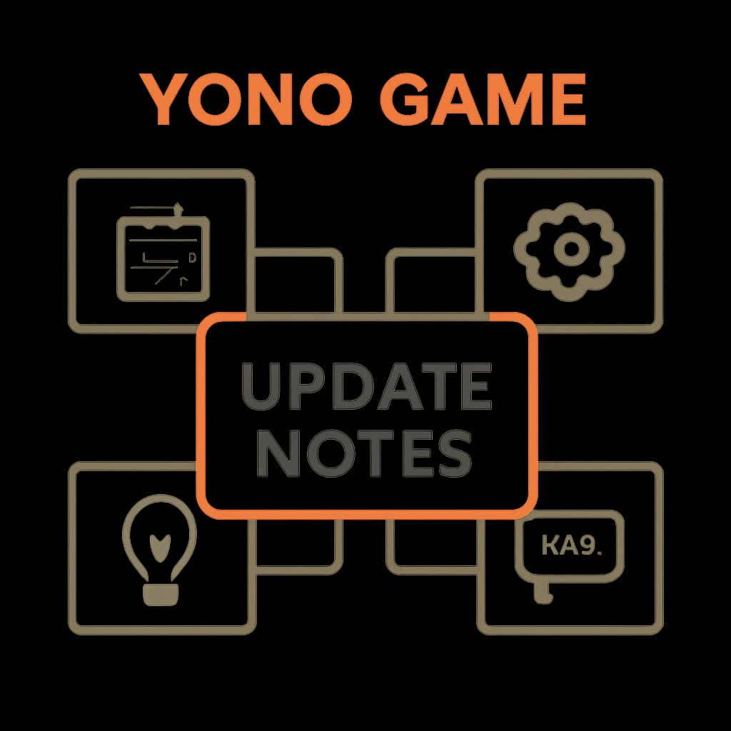 An illustration about Yono Game Update Notes.